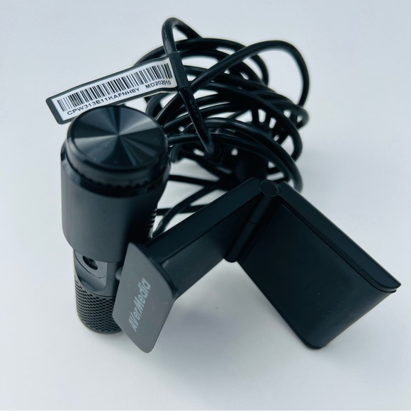 Aver Media Live Streamer Black Camera PW313 USB 2.0 Clip-on WebCam Full HD 1080p - Picture 7 of 10